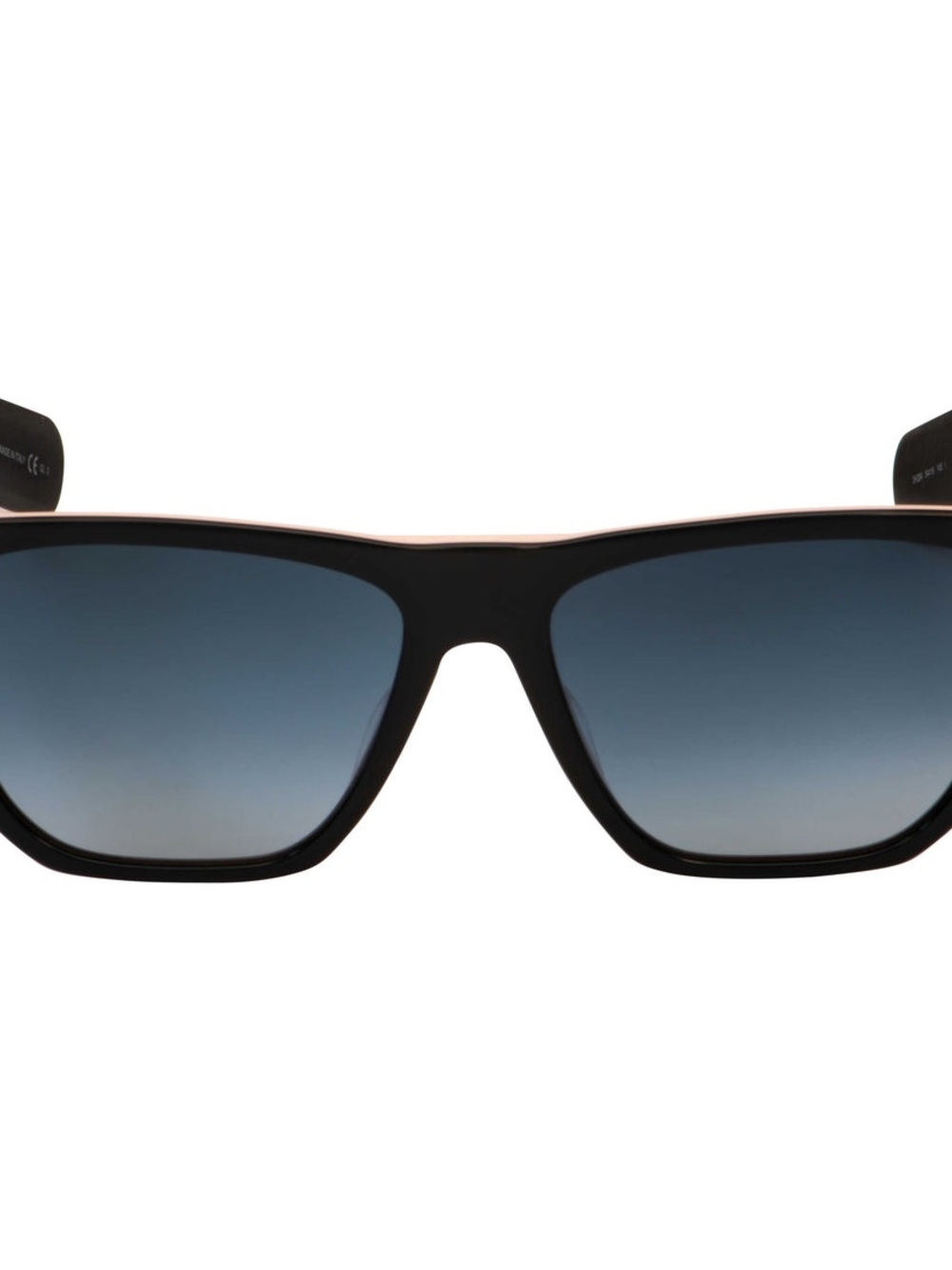 DiorPacific S2U 53mm Rectangular Sunglasses peach and black logo NWTS - Picture 5 of 6